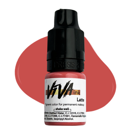 Пигмент для татуажа губ VIVA ink latte 6 мл
