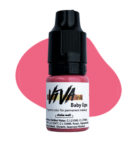 Пигмент для татуажа губ VIVA ink baby lips 6 мл