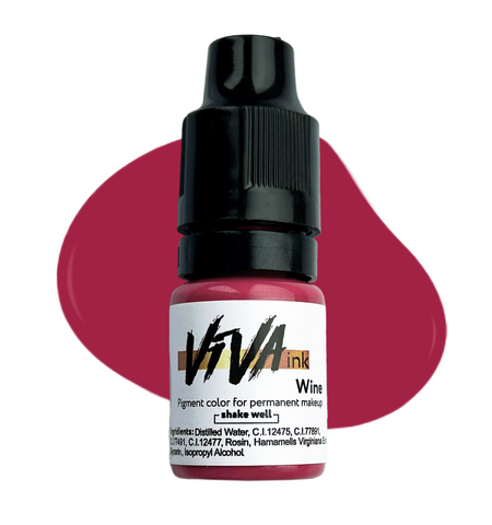 Пигмент для татуажа губ VIVA ink wine 6 мл
