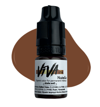 Пігмент для татуажу брів VIVA ink nutella 6 мл