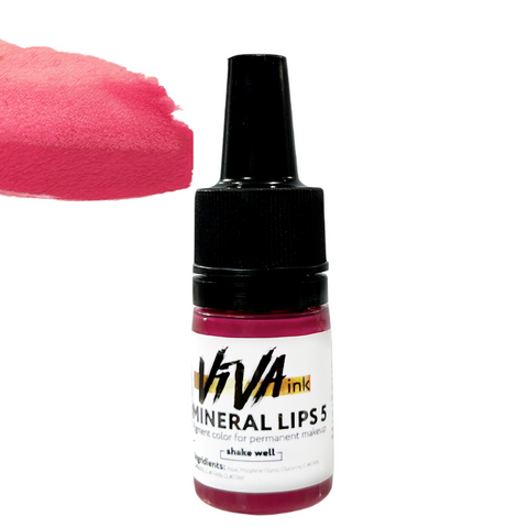 Мінеральний пігмент для татуажу губ VIVA ML5 6ml