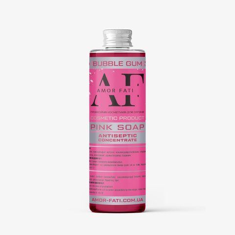Зелене мило концентрат Amor-fati Pink Soap Bubble gum 100мл