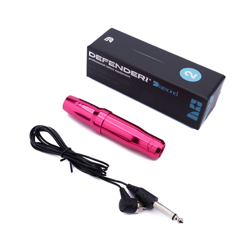 Машинка для татуажа и ПМ Defenderr Diamond Pink