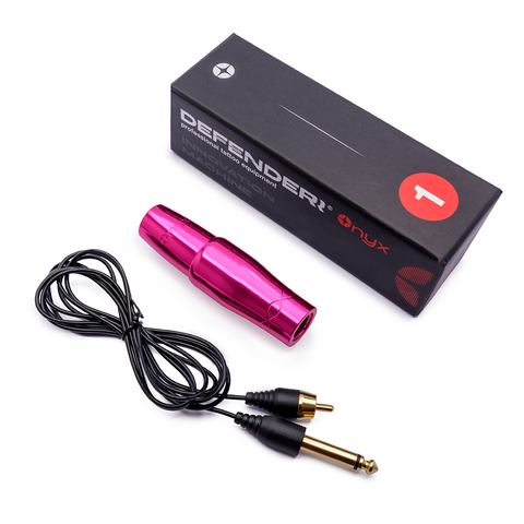 Машинка для татуажа и ПМ Defender Onyx Pink