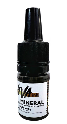 Мінеральний пігмент для татуажу брів VIVA M6 black coffee 6ml