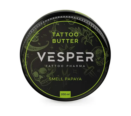 Тату батер олія Vesper PAPAYA 200ML