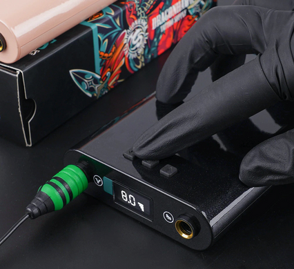 Бездротовий блок живлення Dragonhawk для тату машинок 7500 mAh